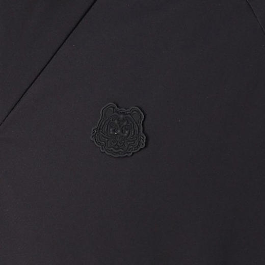 KENZO 高田贤三 男士小虎头徽标抽象图案印花连帽外套 黑色 FC55 BL155 1NU 99 商品图3