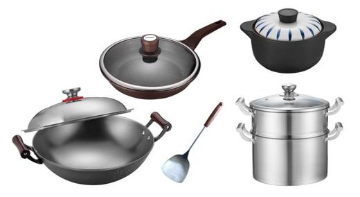 【直发】欧美达 - 999元超值四件套_炒锅+煎锅+蒸锅+陶瓷锅 商品图0