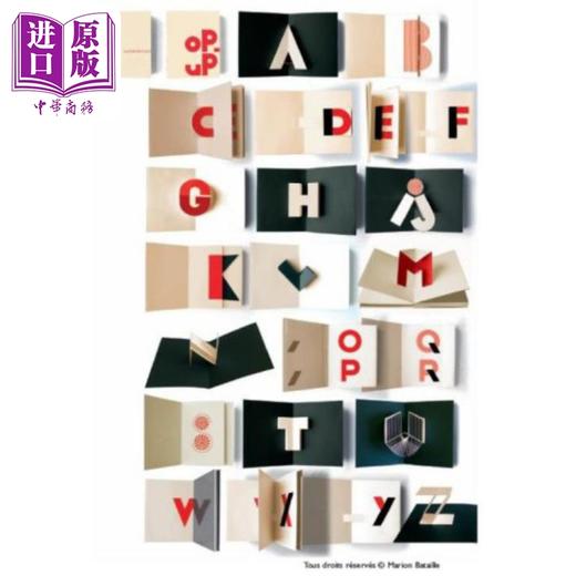 预售 【中商原版】ABC 3D 立体书 ABC 3D	Marion Bataille 法文原版 立体字母 构造 商品图2
