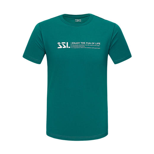 Senselead森力/男式短袖棉T恤 SSAJI81163 商品图8