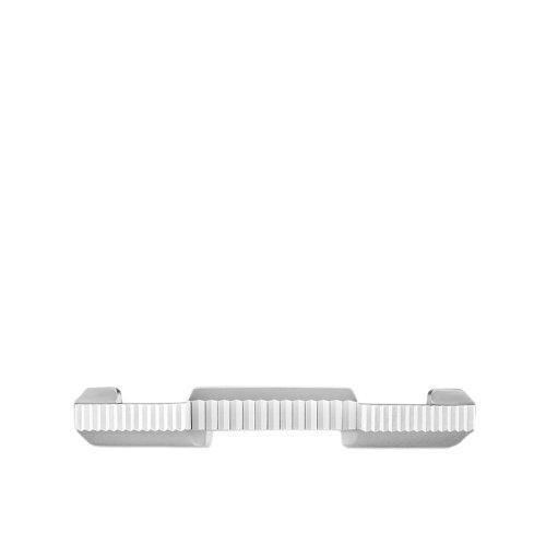 【包税】GUCCI/古驰 2021春夏新款 Link to Love系列 18k金白金Gucci铭文条纹戒指??662097J85029000 商品图3