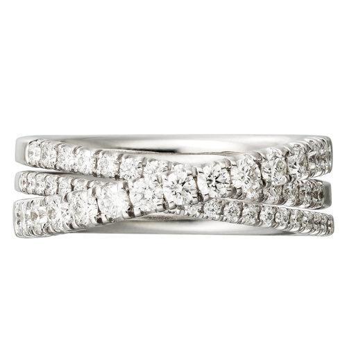 【包税】CARTIER/卡地亚 ETINCELLEE系列 18K金白金镶嵌52颗明亮式切割钻石 结婚求婚订婚戒指N4753200 商品图1