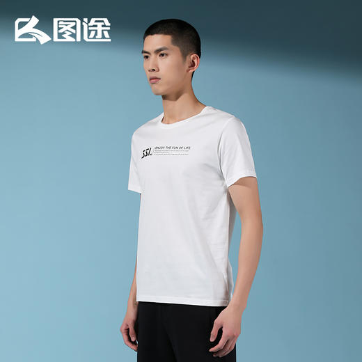 Senselead森力/男式短袖棉T恤 SSAJI81163 商品图5