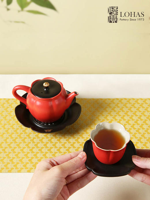 【彼达思】陆宝陶瓷茶具吉相伴商务送礼6人用中式高档整套功夫泡茶茶具 商品图2