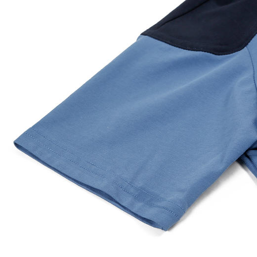 mettekids儿童短袖t恤2022新款男童薄款上衣洋气时髦童装透气夏装 商品图5