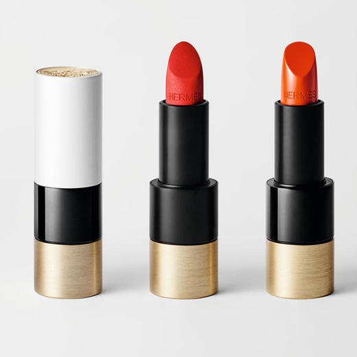 【细腻丝滑 滋润显色】2022新品Hermes爱马仕口红小样礼盒 色号#21#75#64#68#85 商品图5