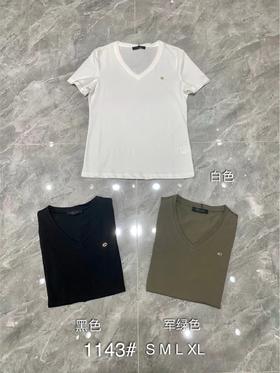 女圆领短T1143