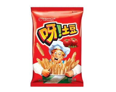 好丽友呀！土豆*里脊牛排味/番茄酱味70g