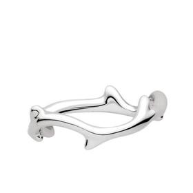 【包税】DIOR/迪奥 22春夏新款BOIS DE ROSE系列 18k金白金戒指JBDR95002_0000