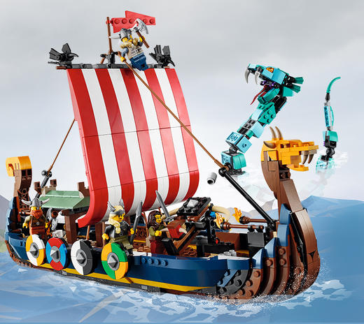 乐高海盗船与尘世巨蟒31132 商品图2