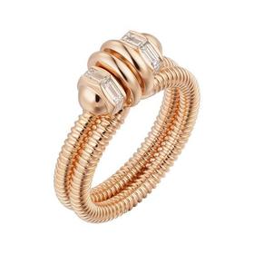 【包税】CARTIER/卡地亚 21新款 ?CROU DE CARTIER系列 18k金玫瑰金钻石螺母戒指 B4231800