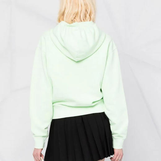 KENZO 高田贤三 女士棉质小虎头徽标连帽长袖卫衣 绿色 FC52 SW777 4MC 47 商品图2