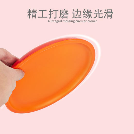 【品牌直供】儿童布艺飞盘  飞行平稳 耐摔耐用 轻盈易玩 飞行平稳  亲子游戏手抛玩具回旋镖 商品图4