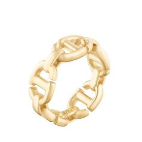 【包税】DIOR/迪奥 2021秋冬新款 CD NAVY系列 镀金金属CD标志戒指 R1070CDNMT_D300