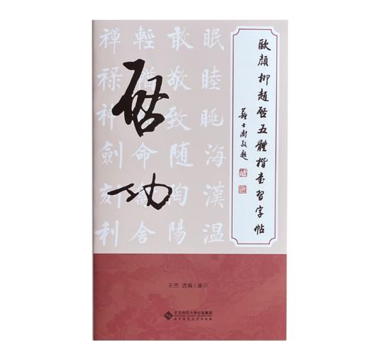 欧颜柳赵启五体楷书习字帖之启功 商品图0