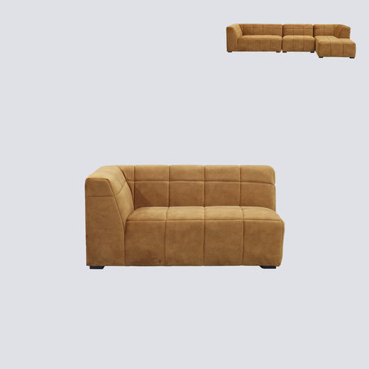 NS家居nsfurniture软包布艺转角沙发NSSF-5407系列 WG10-13 商品图3