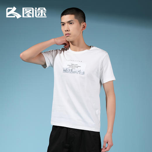 Senselead森力/男式短袖棉T恤 SSAJI81112 商品图5