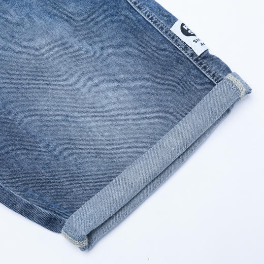 【断码清仓】HX 夏季水洗牛仔五分裤S207220023101短裤 商品图14