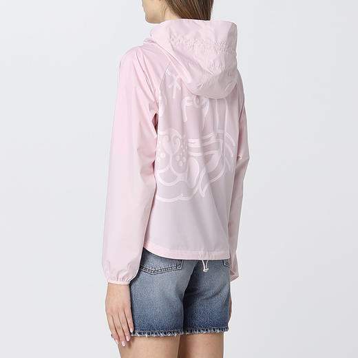 KENZO 高田贤三 女士小虎头徽标抽象图案印花连帽外套 粉色 FC52 BL131 9NU 33 商品图1