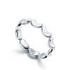 【包税】Tiffany & Co./蒂芙尼 21春夏新款Bean系列 925纯银豌豆链接戒指指环GRP11572 商品缩略图1