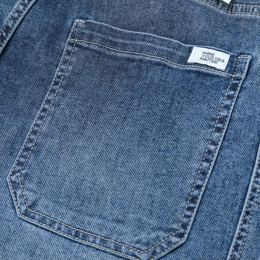 【断码清仓】HX 夏季水洗牛仔五分裤S207220023101短裤 商品图13