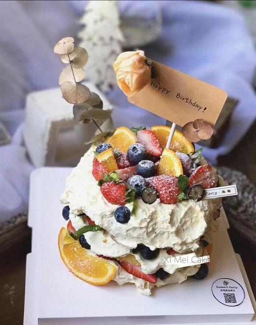 6寸乳酪小裸蛋糕 商品图0