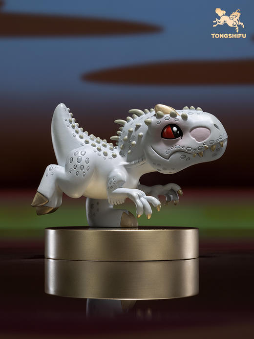 铜师傅 全铜摆件《侏罗纪世界》之Q版 正版手办 家居饰品桌面摆件 商品图1