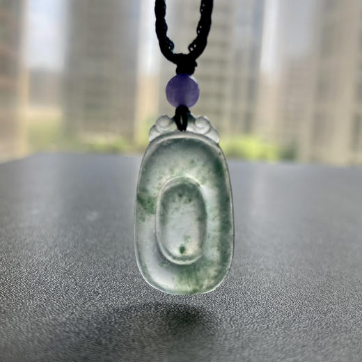 翡翠玻璃种飘花福在眼前 商品图5