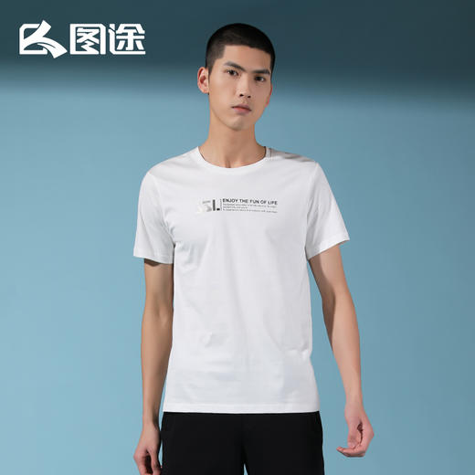 Senselead森力/男式短袖棉T恤 SSAJI81163 商品图4