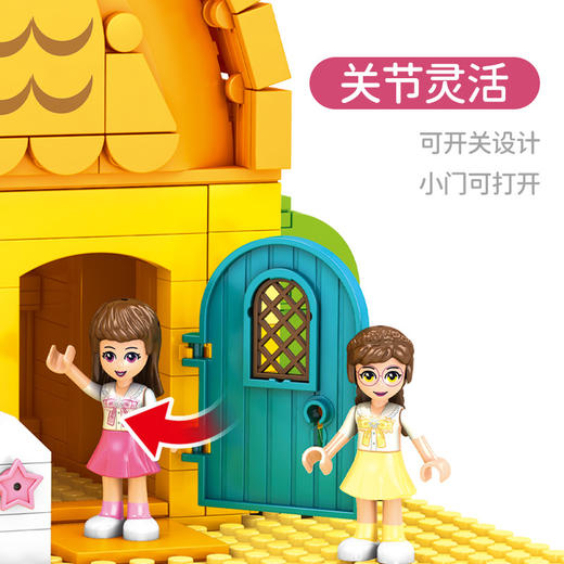 森宝   604014      小伶玩具-夏夏精灵屋640PCS 商品图4