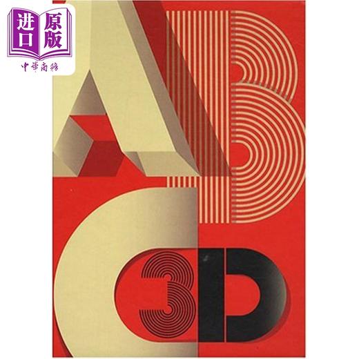 预售 【中商原版】ABC 3D 立体书 ABC 3D	Marion Bataille 法文原版 立体字母 构造 商品图0