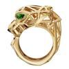 【包税】CARTIER/卡地亚 Panthère 系列 18K金黄金玛瑙沙弗莱石石榴石戒指 镶嵌2个沙弗来石榴石N4767900 商品缩略图1