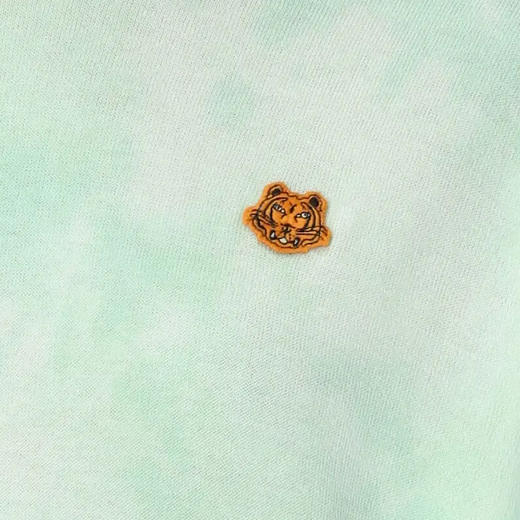 KENZO 高田贤三 女士棉质小虎头徽标长袖针织衫 绿色 FC52 PU687 3TF 47 商品图2