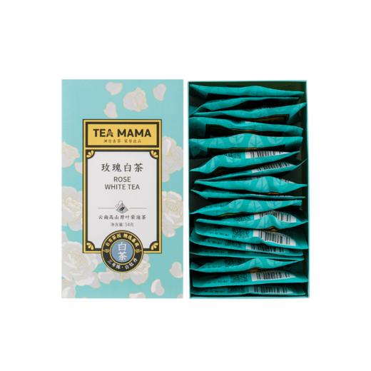 【积分兑换】2022年茶妈妈玫瑰白茶袋泡茶 54g 商品图5