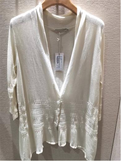 春夏 女士七分袖新疆棉开衫 SJS13W083N 商品图10