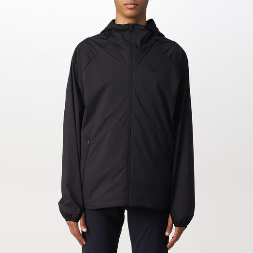 KENZO 高田贤三 男士小虎头徽标抽象图案印花连帽外套 黑色 FC55 BL155 1NU 99 商品图0