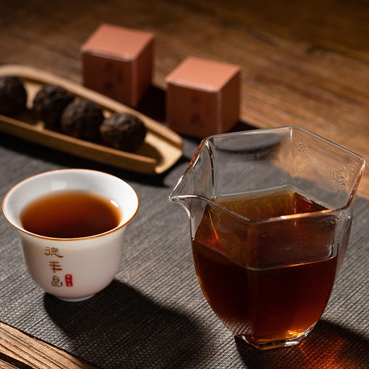 德丰昌【易武古树熟茶】2022年新品小龙珠 商品图2