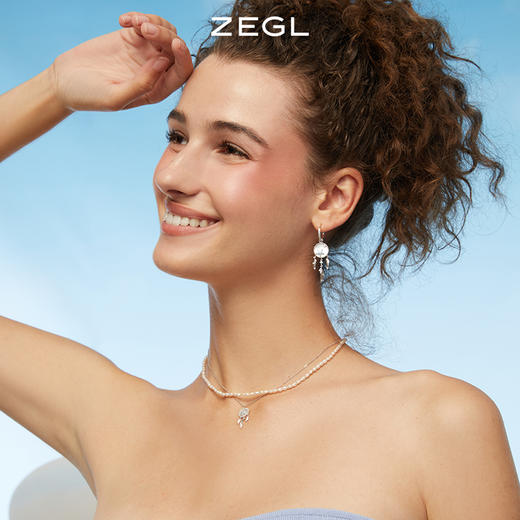 ZEGL设计师环岛日记系列海星捕梦网耳环女小众设计感高级耳钉耳饰 商品图6