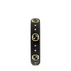 【包税】GUCCI/古驰 21新款Icon系列 男女通用18K金黄金双G黑色合成刚玉戒指指环679262I0H118029 商品缩略图2