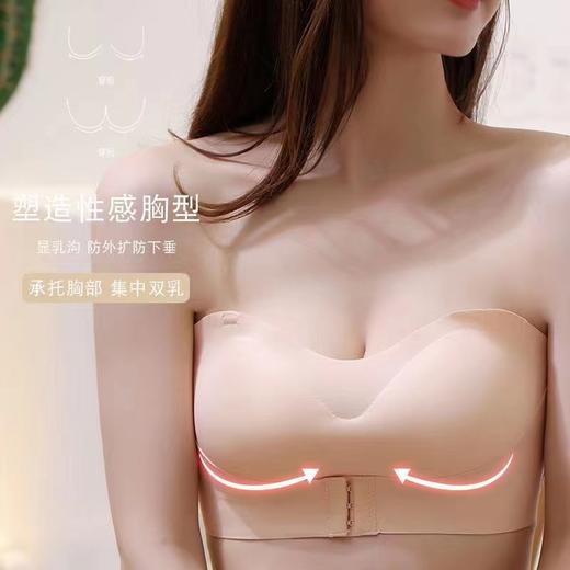 【买1送1】无肩带抹胸 360°均匀受力 无痕舒适 自由调节 给身体一个柔软的拥抱！ 商品图4