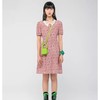 2022春夏单排扣印花翻领连衣裙FGGB0056精品女装 商品缩略图1