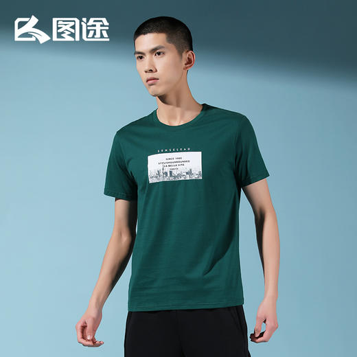 Senselead森力/男式短袖棉T恤 SSAJI81112 商品图2