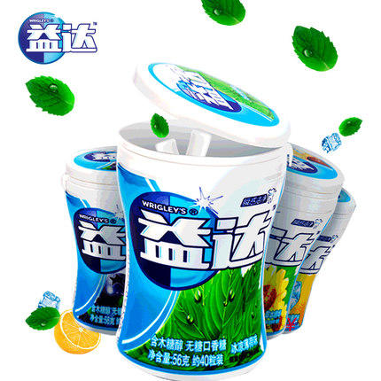 40粒益达木糖醇（清香蜜桃味） 商品图2