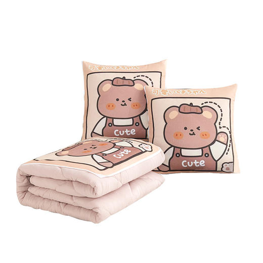 抱枕被子两用新款二合一客厅汽车载床头靠背垫子腰枕 商品图3