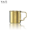 【TAIC 太可】纯钛马克杯 带盖咖啡杯子家用轻奢情侣水杯创意折叠办公室 商品缩略图3