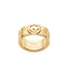 【包税】FENDI/芬迪 2021春夏新款 FF系列 女士金色雕花FF图案戒指 8AG796A6FFF0CFK 商品缩略图0