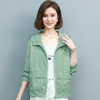 HR WJ360059防晒衣宽松显瘦纯色连帽透气薄外套 商品缩略图2