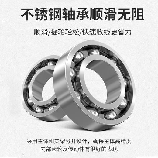 佳钓尼路亚纺车轮全金属渔轮无间隙远投专用鱼轮鱼线轮海竿轮正品 商品图2