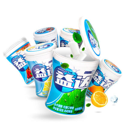 40粒益达木糖醇（清香蜜桃味） 商品图1