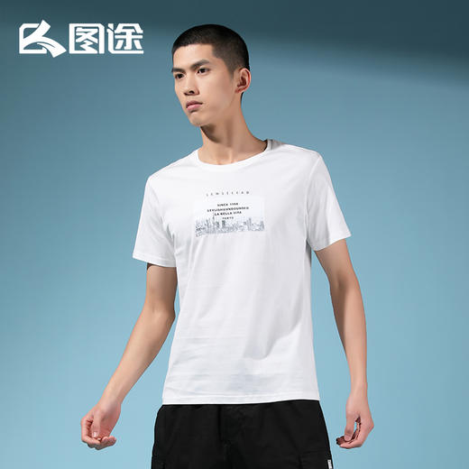 Senselead森力/男式短袖棉T恤 SSAJI81112 商品图4